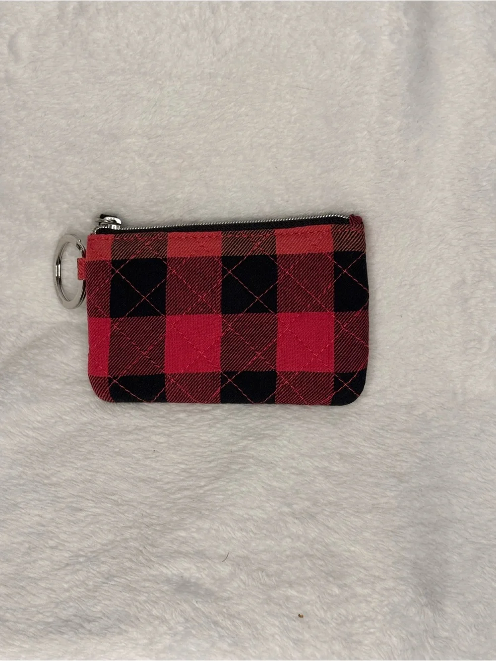 Vera Bradley Plaid Change Purse